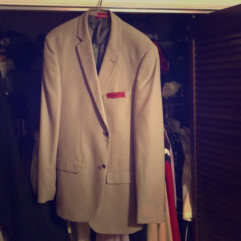 Alfani Pindot Slim Fit Blazer
